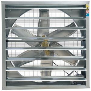 Simple and effective axial ventilation fan installation