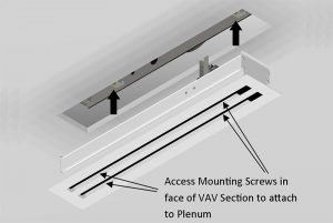 Slot Linear Diffuser: Quotation, Technical installation