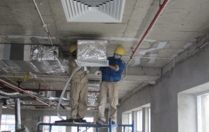 Installation of air diffuser: quotation, technical standard installation method