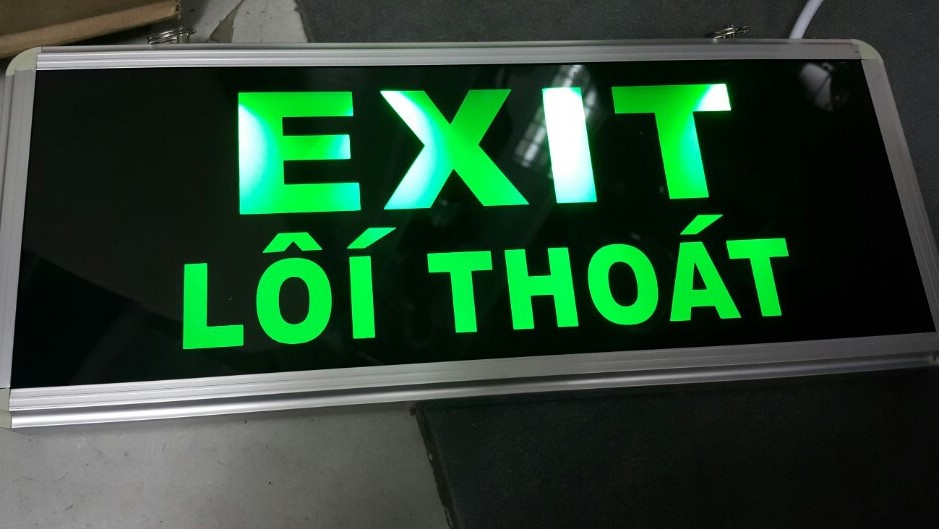 Đôi nét về đèn sự cố Exit