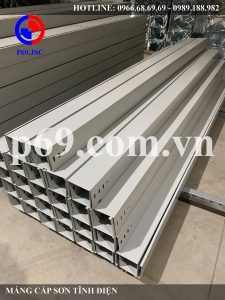 Installing standard powder coated cable tray – detailed quotation