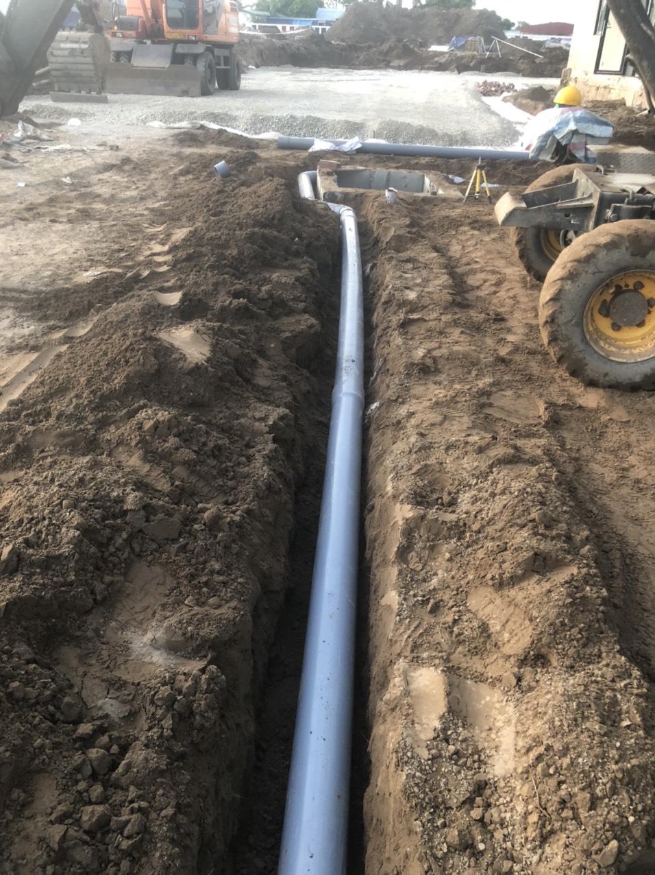 Kiểm tra sơ bộ khi thử kín đường ống cấp thoát nước