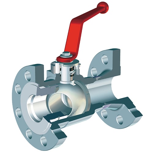 Structure of Ball valve