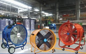 Industrial hot exhaust fan: uses, notes, price