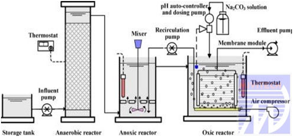 Xử lý nước thải sinh hoạt bằng AAO