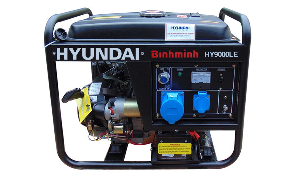 Máy phát điện chạy xăng Hyundai 6kW HY9000LE - 23.900.000đ